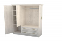 Шкаф DreamLine Эдем, 3 створки (3-2) бук срощенный