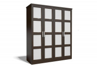 Шкаф DreamLine Парма, 4 створки (4-3) бук срощенный