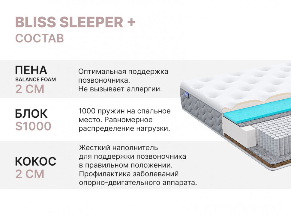 Матрас Димакс Bliss Sleeper + 
