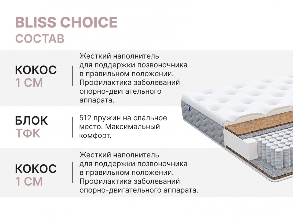 Матрас Димакс Bliss Choice 