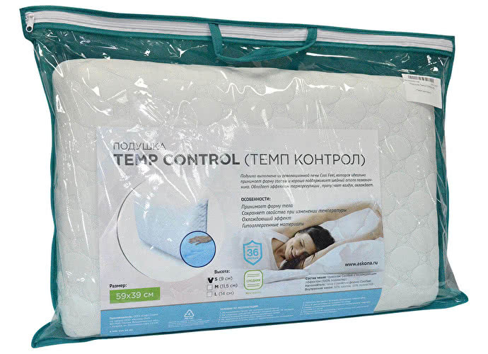 Подушка Мир Матрасов Vita Home Temp Control M